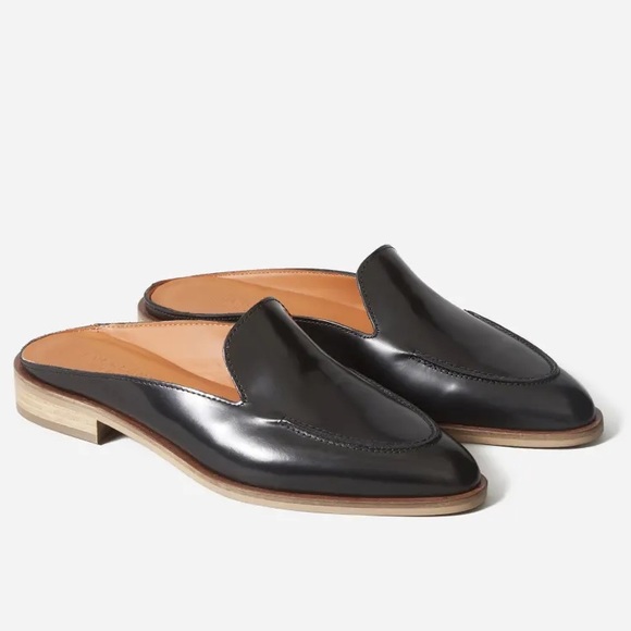 Everlane Shoes - Everlane The Modern Leather Loafer Mule | Size 9
